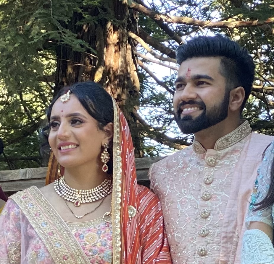 Indian wedding celebration at Living Well Event Center Los Gatos CA